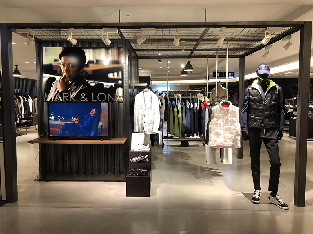 阪急メンズ東京　MARK&LONA