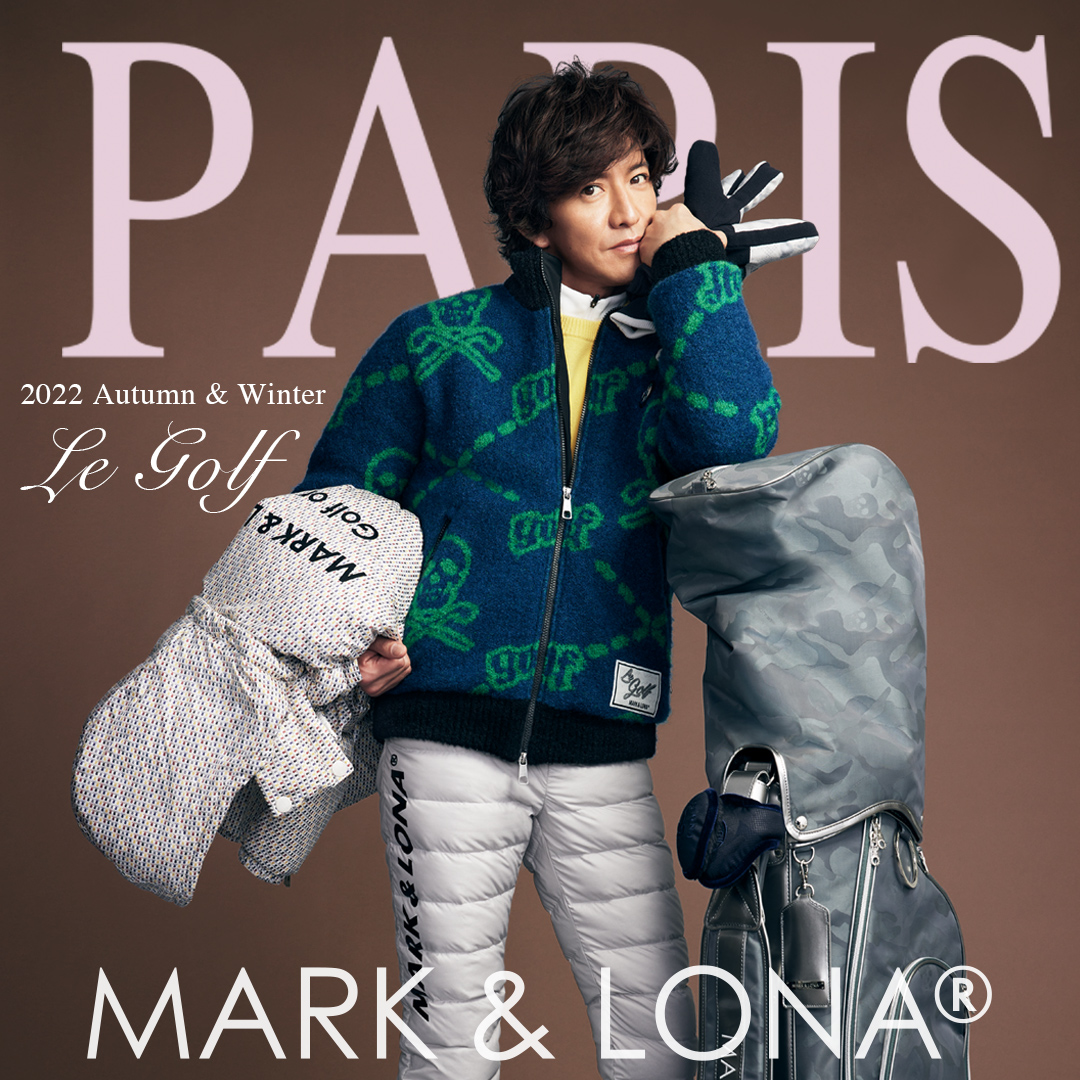 【MARK & LONA】マークアンドロナ　アウター　木村拓哉　ゴルフアウター 木村拓哉さんス22AWタイリング第5弾 | MARK & LONA - マーク
