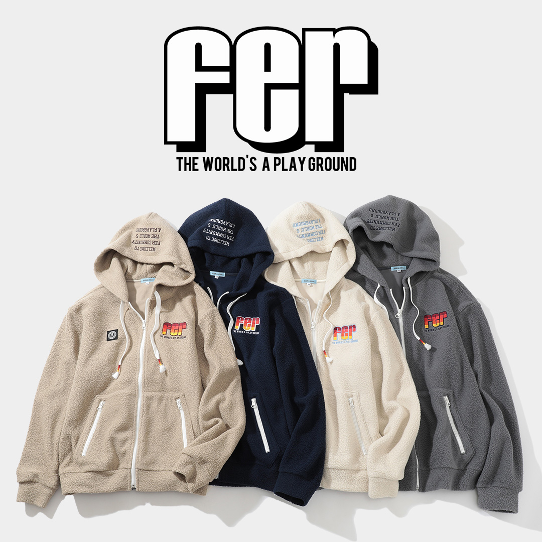 MARK&LONA FER ホワイト パーカー 48 MARK&LONA FER ホワイト パーカー 48 FER(ファー)が2024春夏の