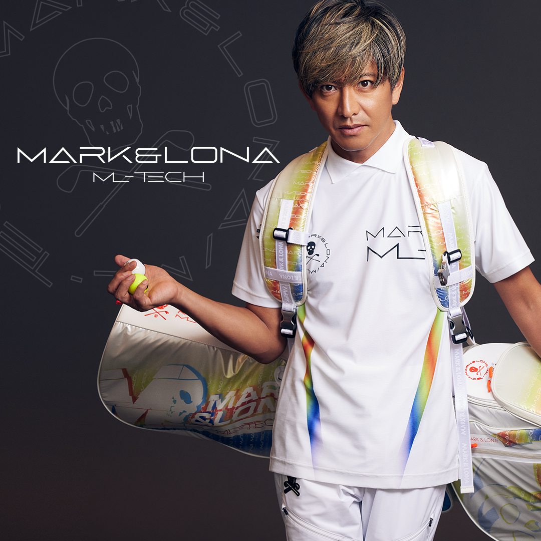 MARK&amp;LONA - 新品(木村拓哉着用モデル)MARK&amp;LONA マークアンドロナ・ポロシャツ(白) 第5弾】 木村拓哉さん着用商品発売 2023SS | MARK & LONA MARKET