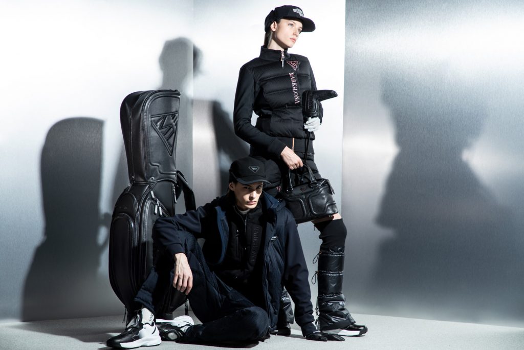 マークアンドロナ　ポロシャツ2025新作MARK&LONA 美品 ☆ MARK&LONA 2025最新 ポロシャツ マーク&ロナ 黒