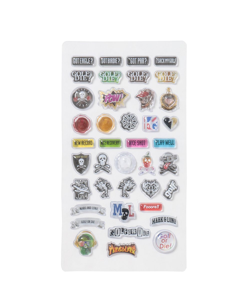MARK & LONA JELLY STICKER M&L JELLY "ARCHIVE" STICKER